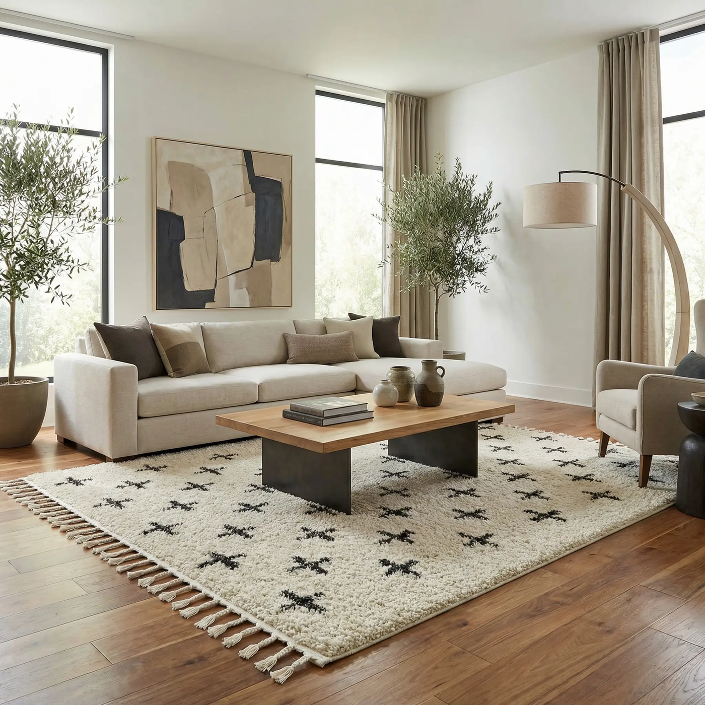 Alstead Shag Area Rug by Boutique Rugs