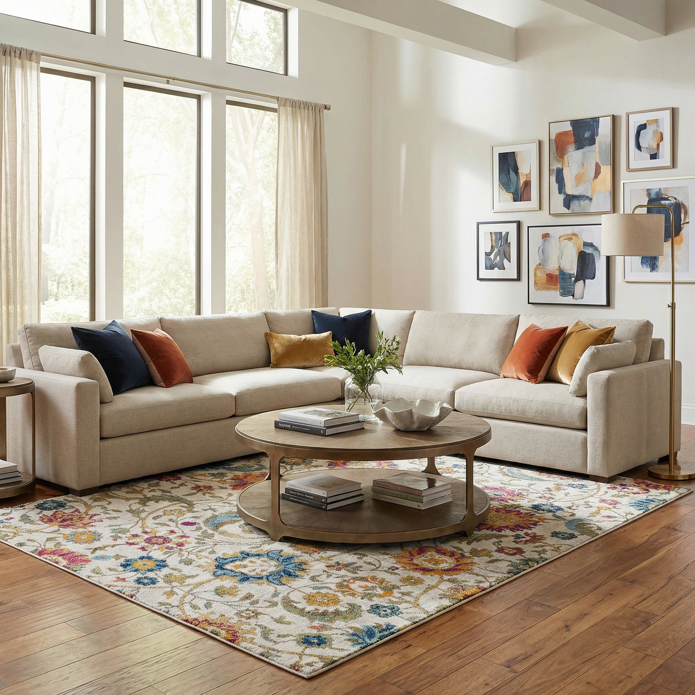 Walsenburg Floral Rug by Boutique Rugs