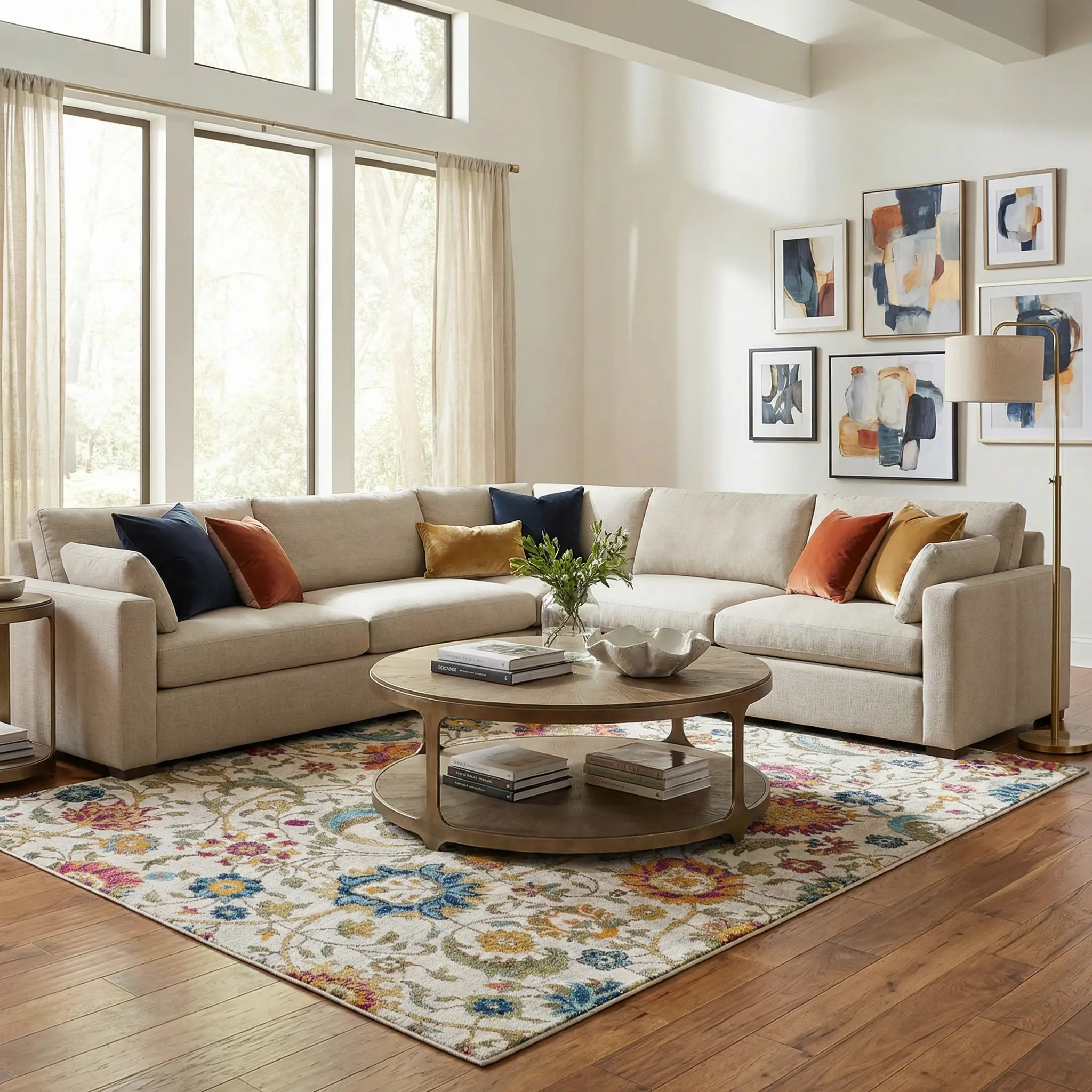 Walsenburg Floral Rug by Boutique Rugs