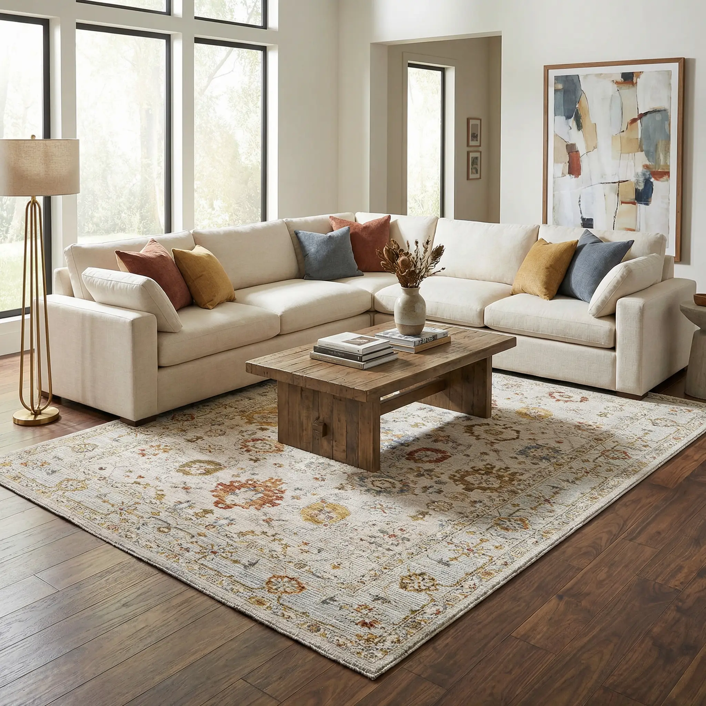 Mogul Luxe Oushak Rug by Boutique Rugs
