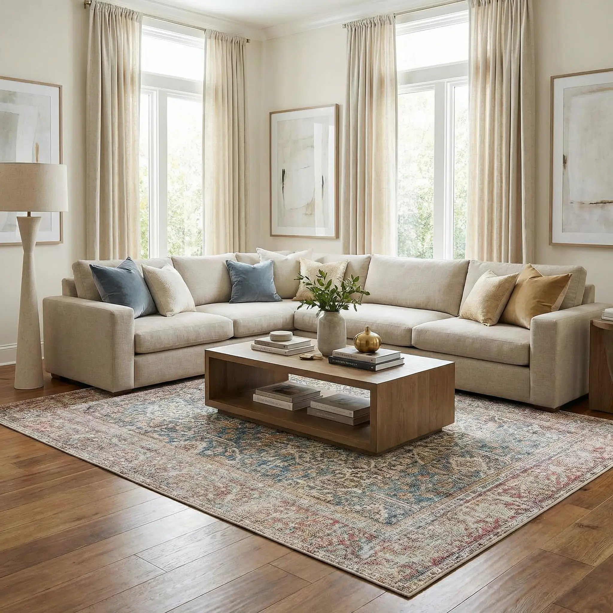 Avel Washable Area Rug - Clearance by Boutique Rugs