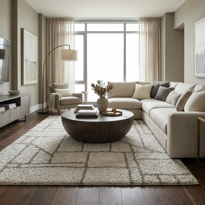 Andia Gray Area Rug - Clearance by Boutique Rugs