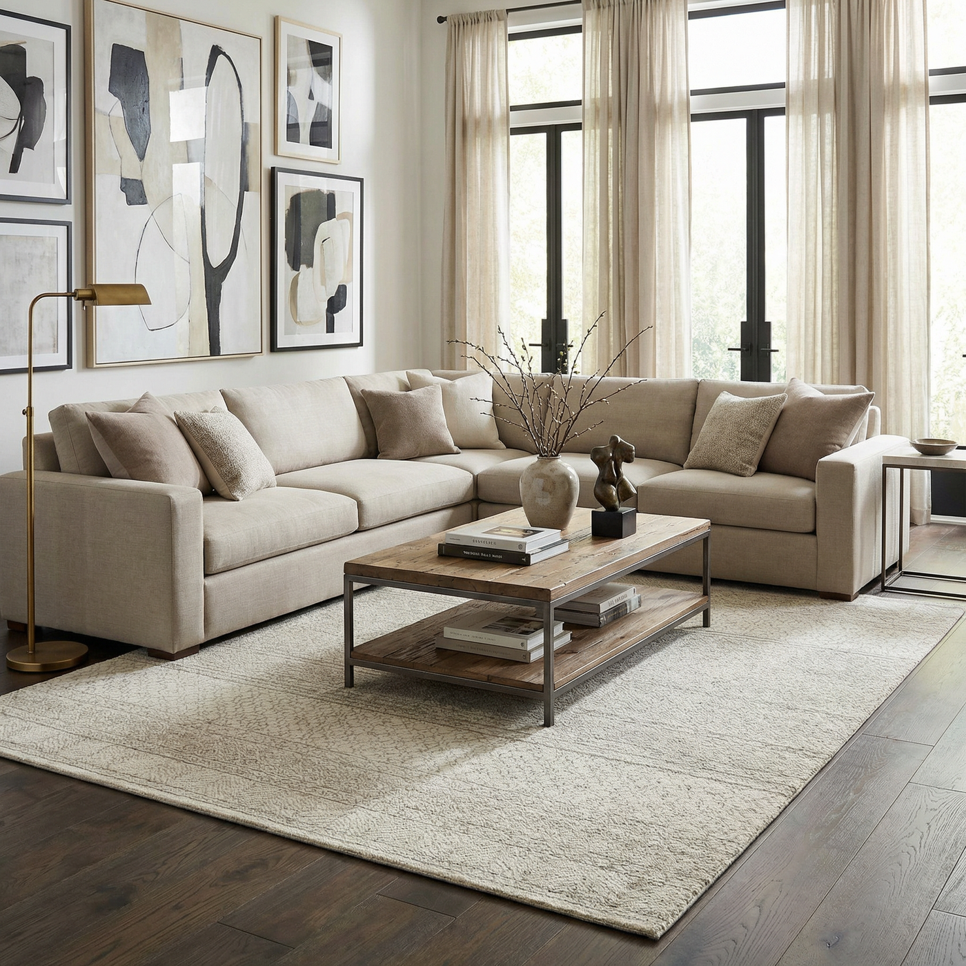 Basinger Tufted Maroc Wool Rug by Boutique Rugs