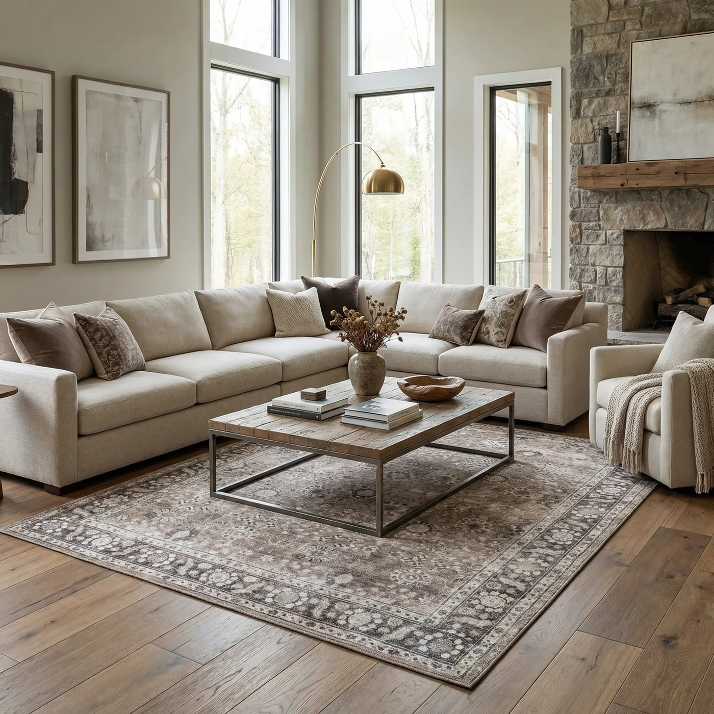 Ganyangan Washable Rug by Boutique Rugs