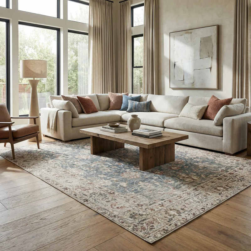 Marlene Machine Woven Becki Owens x LIVABLISS BOMN-2303 Area Rug by Boutique Rugs