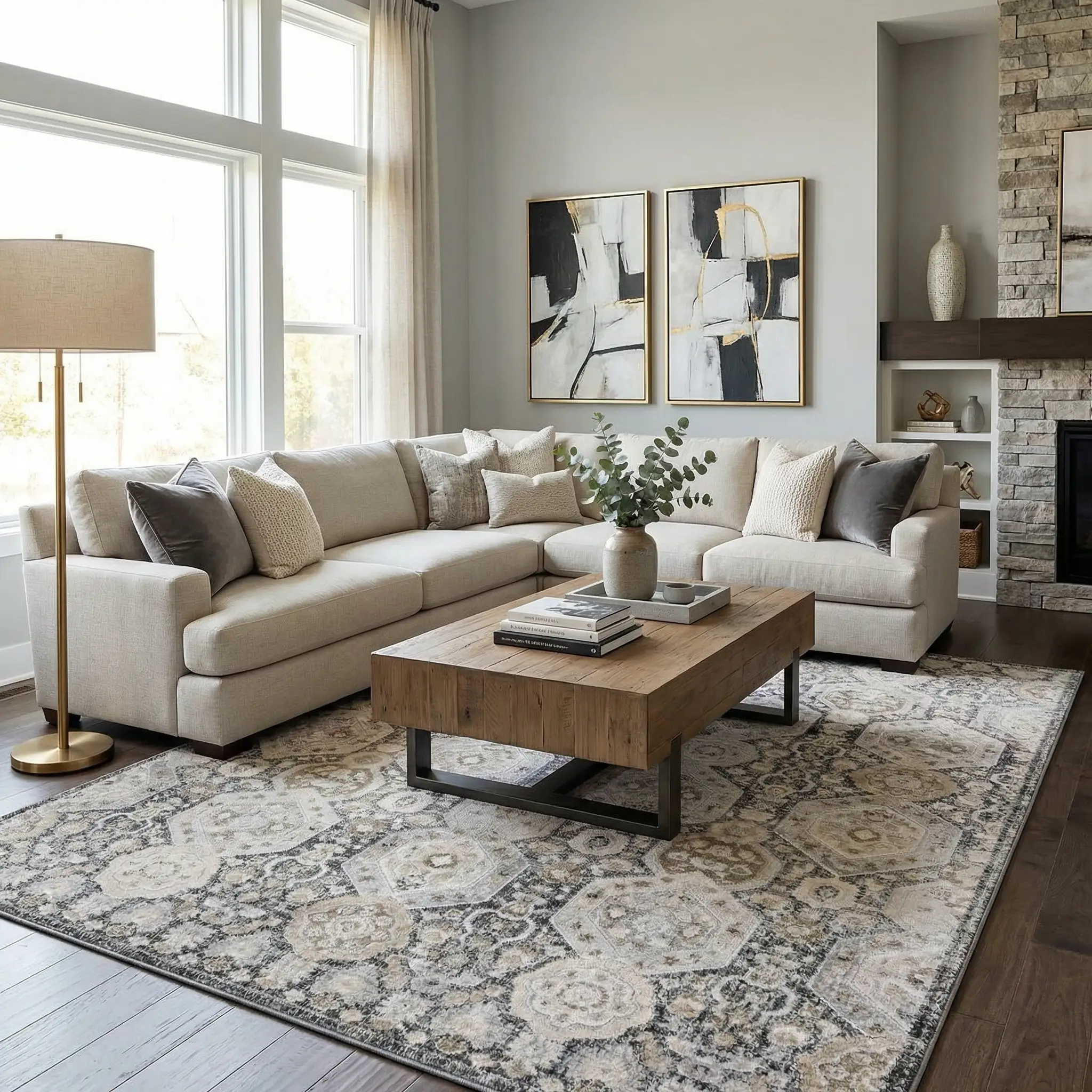 Minoa Area Rug by Boutique Rugs