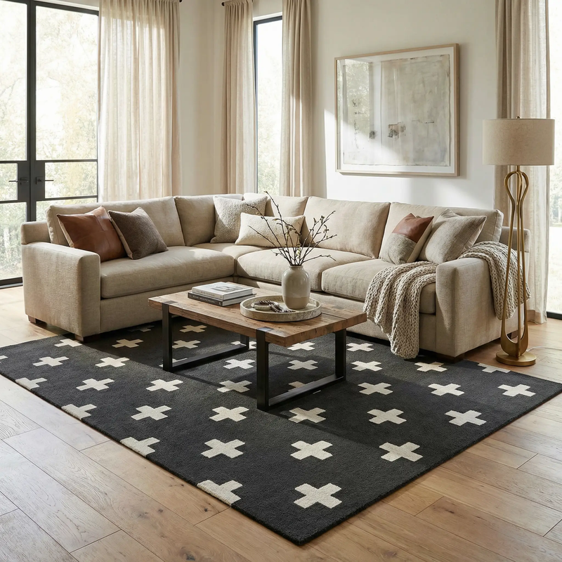 Shawanee Wool Area Rug by Boutique Rugs
