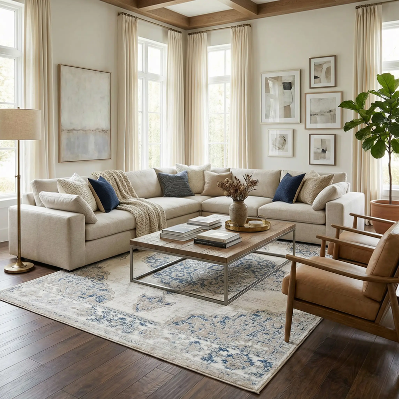 Amir Area Rug - Clearance by Boutique Rugs
