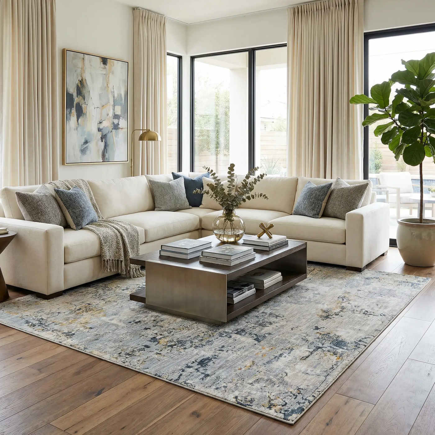 Midfield Luxe Rug by Boutique Rugs