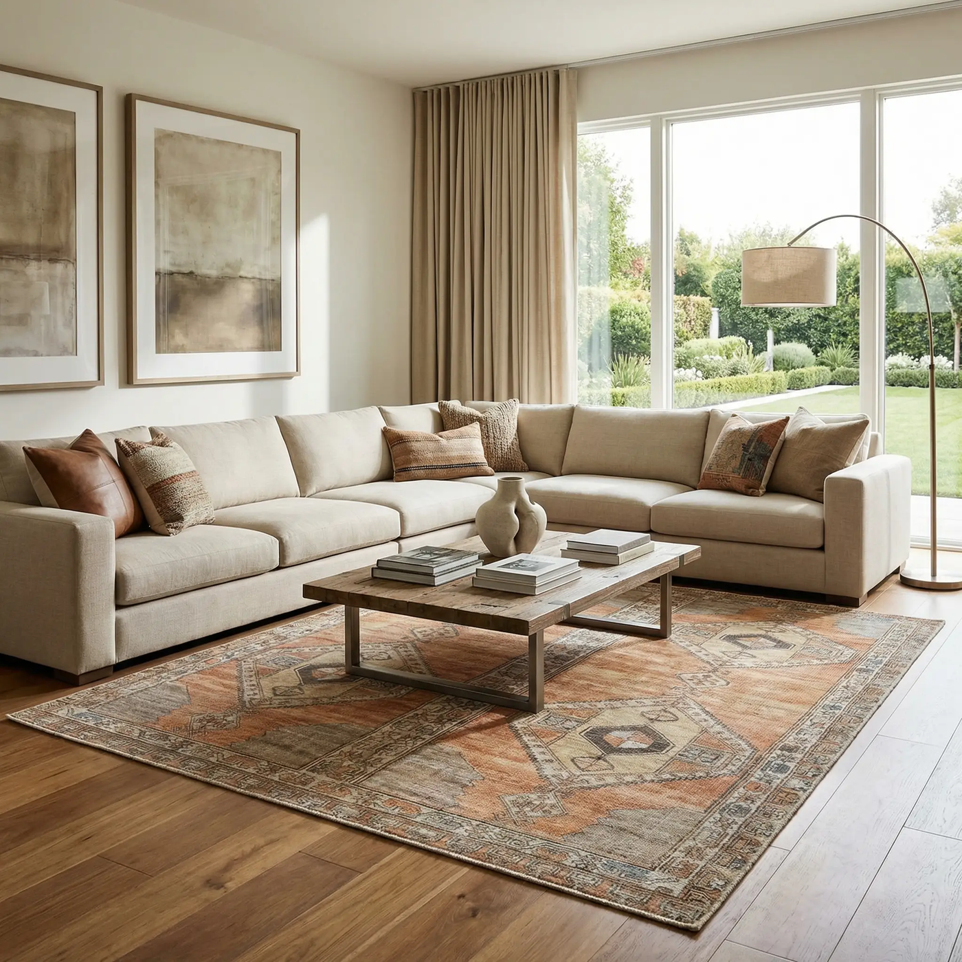 Medinah Washable Runner Rug by Boutique Rugs
