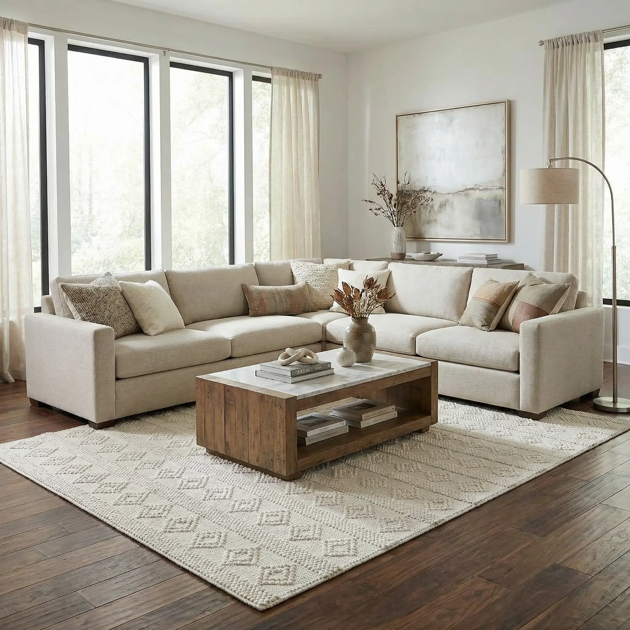 Bolinger Wool Area Rug by Boutique Rugs