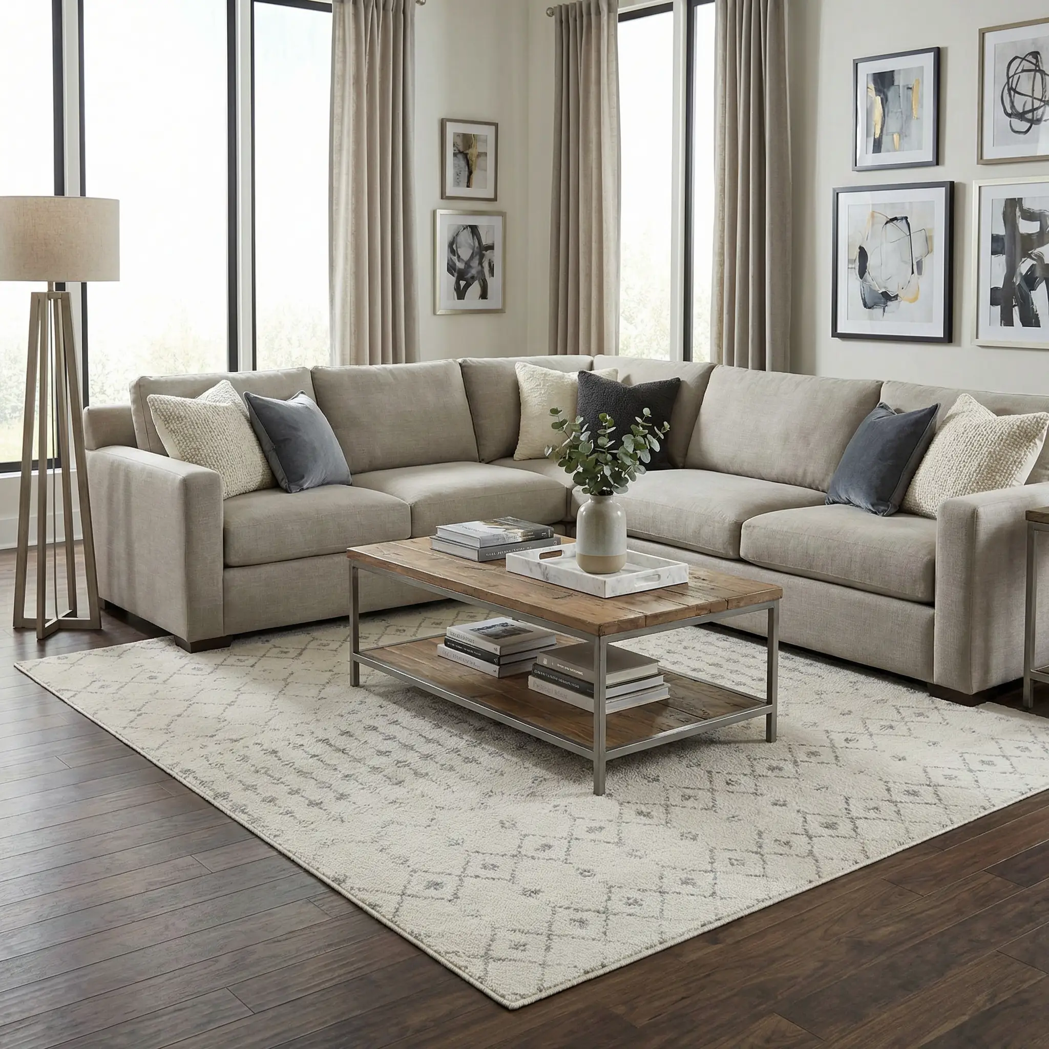 Tigrican Ivory 2331 Area Rug - Clearance by Boutique Rugs