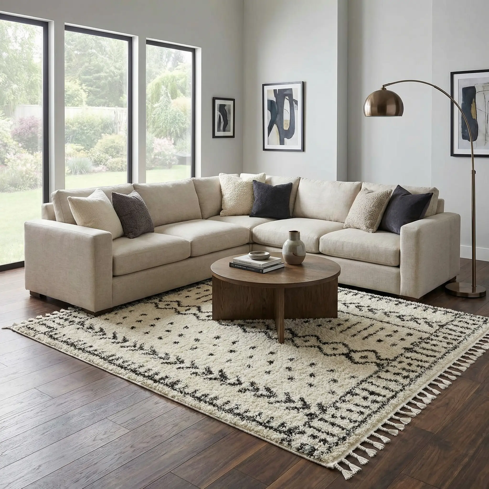 Hauppauge Berber Shag Carpet - Clearance by Boutique Rugs