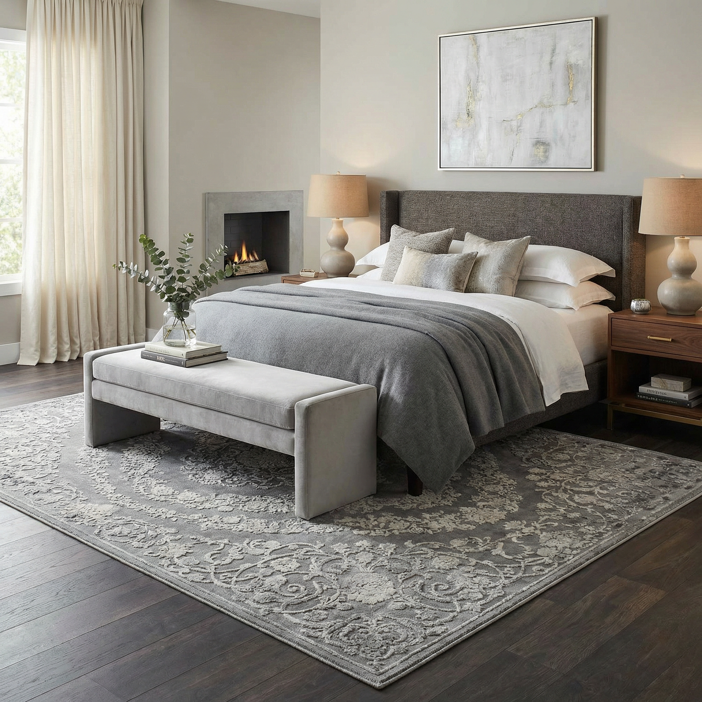 Battleview Updated Traditional Tibetan Rug by Boutique Rugs