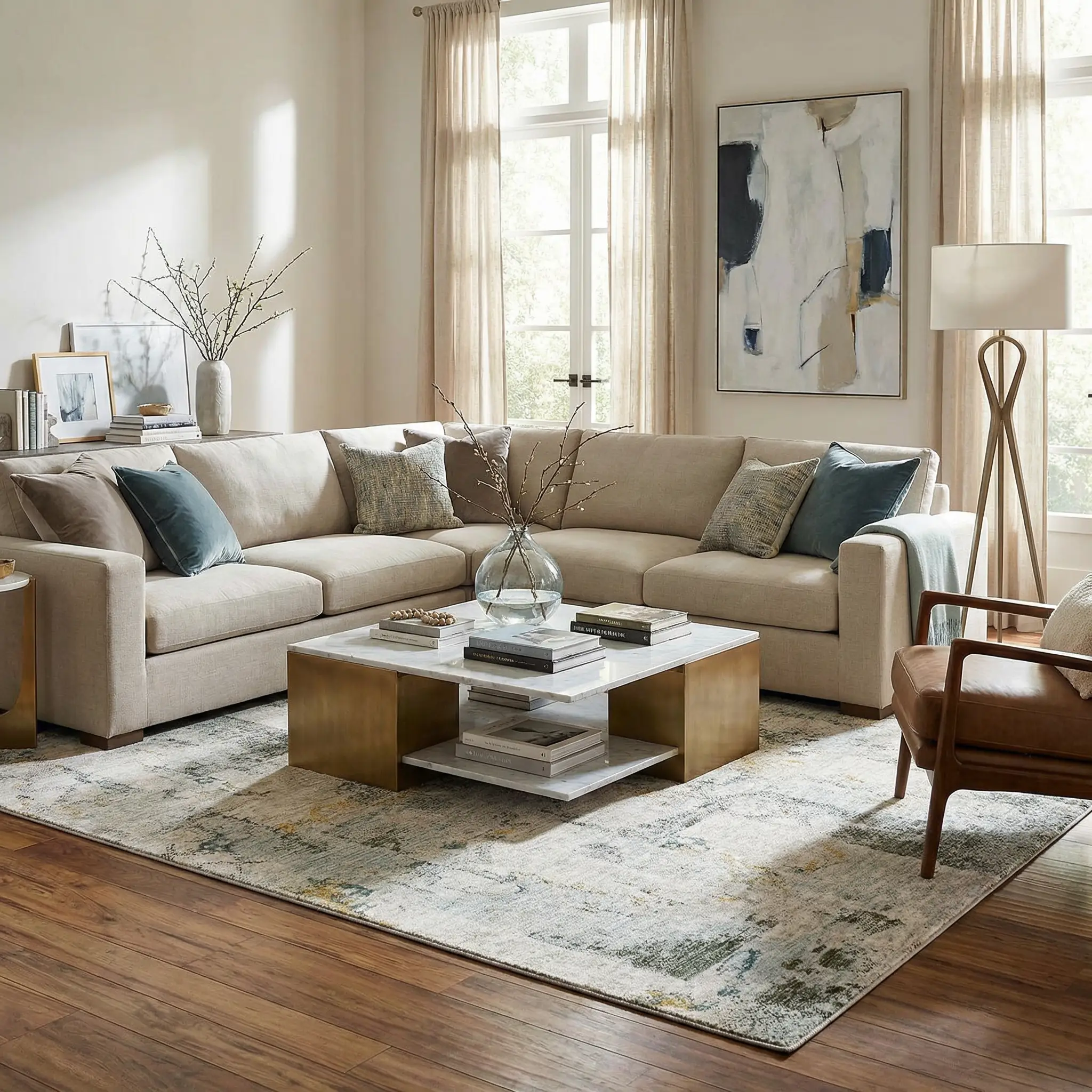 Adlai Textured Rug with Fringes by Boutique Rugs