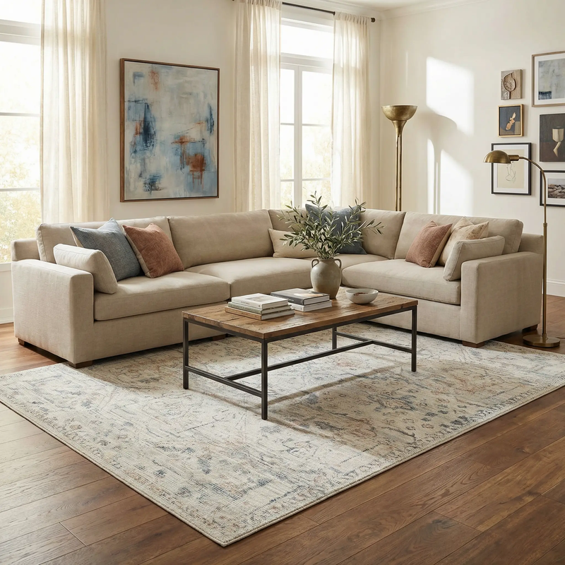 Marlene Machine Woven Becki Owens x LIVABLISS BOMN-2309 Area Rug by Boutique Rugs
