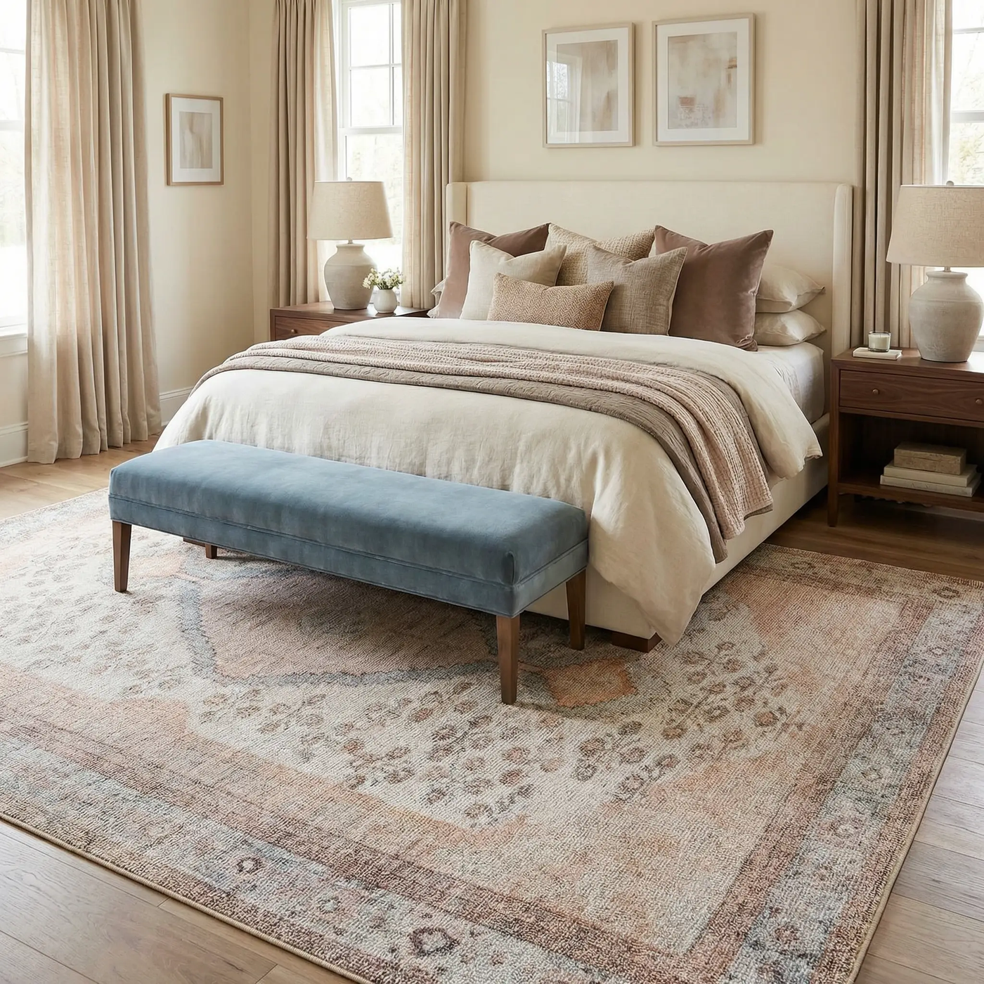 Analu Non-Slip Washable Rug by Boutique Rugs