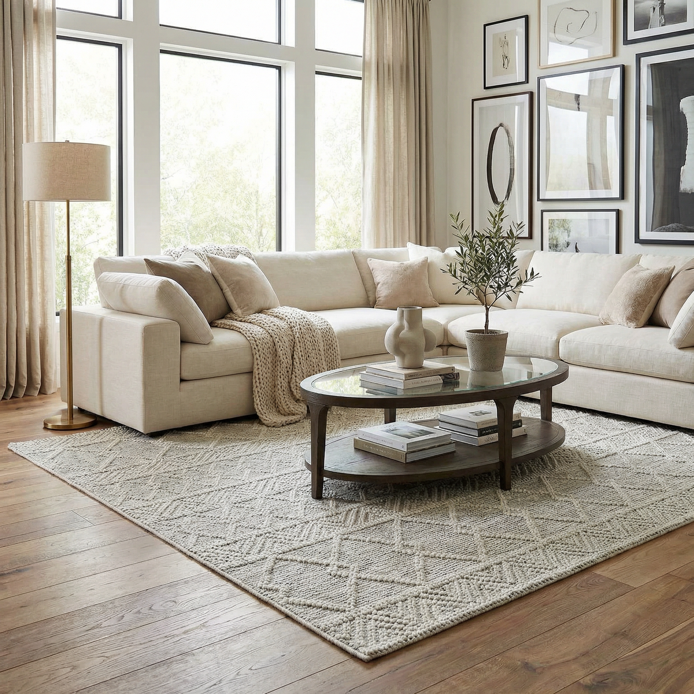 Whittington Wool Area Rug by Boutique Rugs