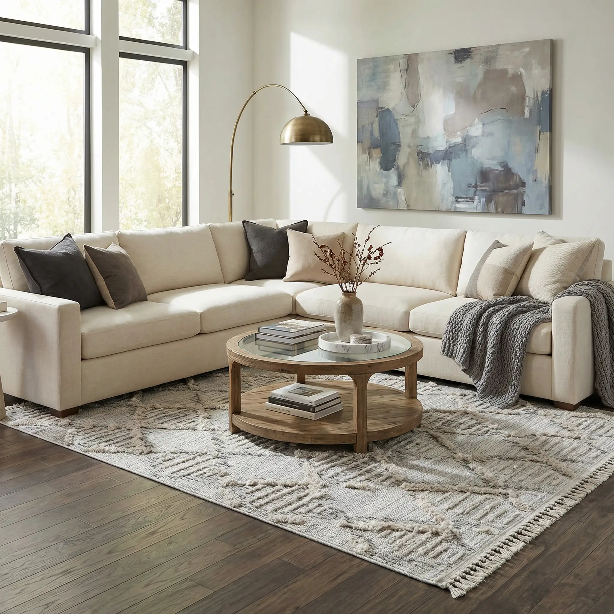 Bogtong High-Low Rustic Rug by Boutique Rugs