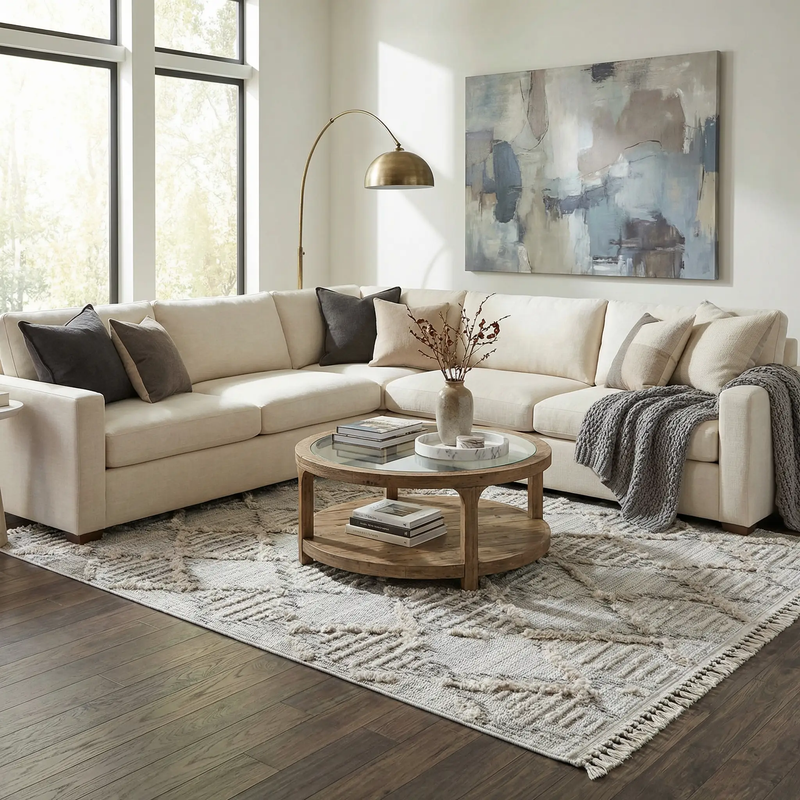 Bogtong High-Low Rustic Rug by Boutique Rugs