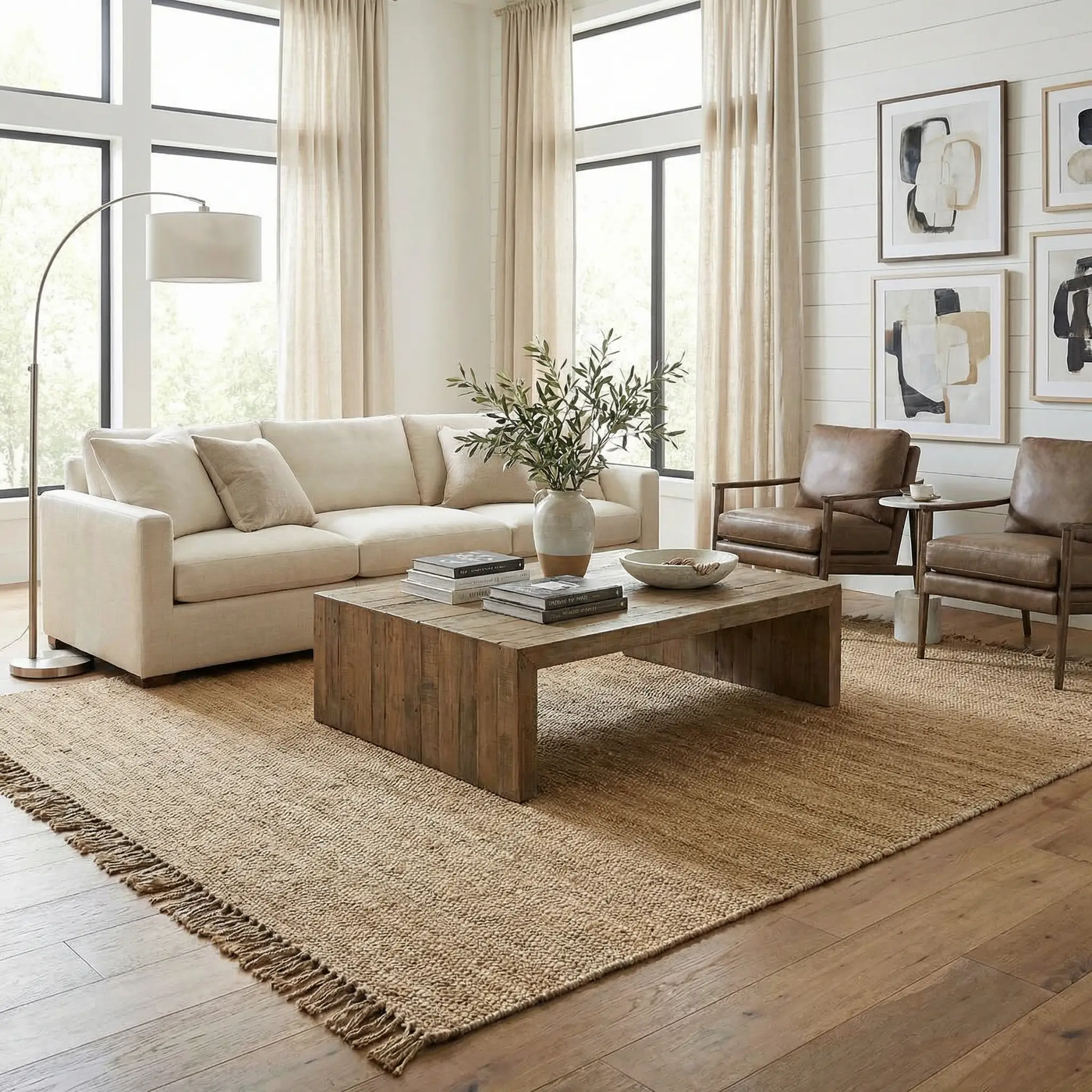 Oaks Perfect Flatweave Jute Rug by Boutique Rugs