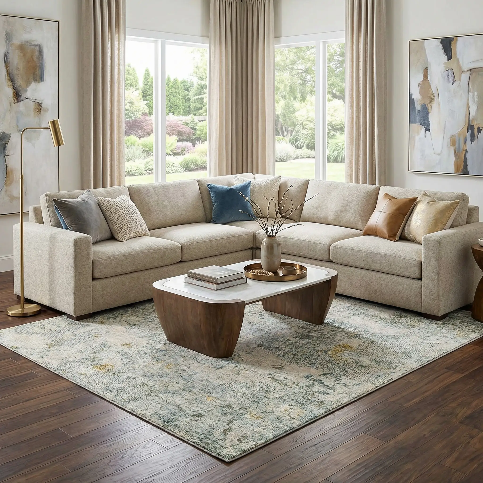 Pizi Textured Rug with Fringes by Boutique Rugs