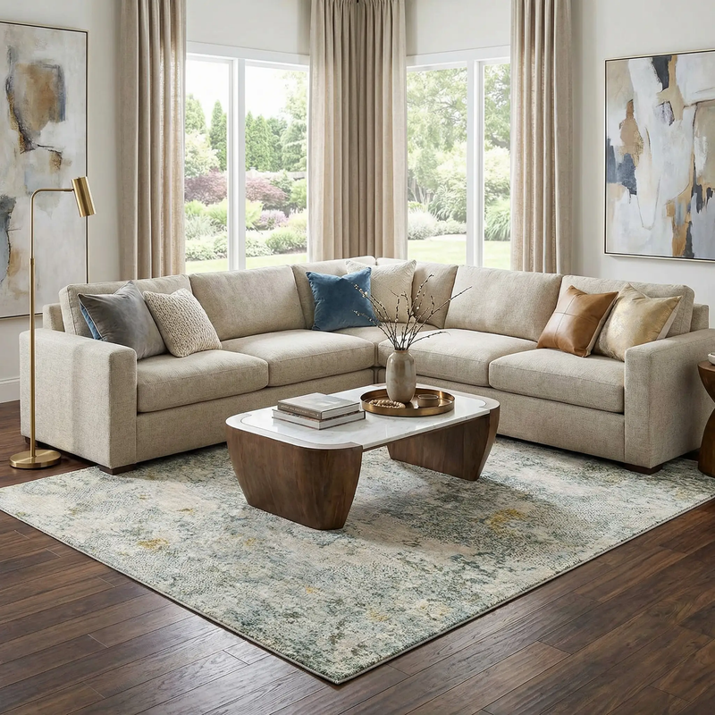 Pizi Textured Rug with Fringes by Boutique Rugs