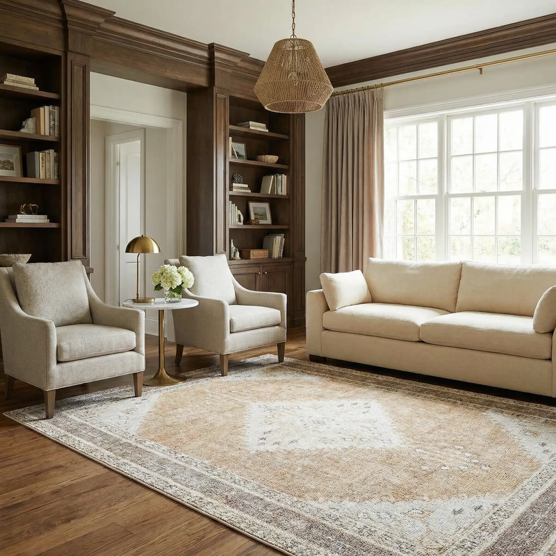 Albas Washable Area Rug by Boutique Rugs