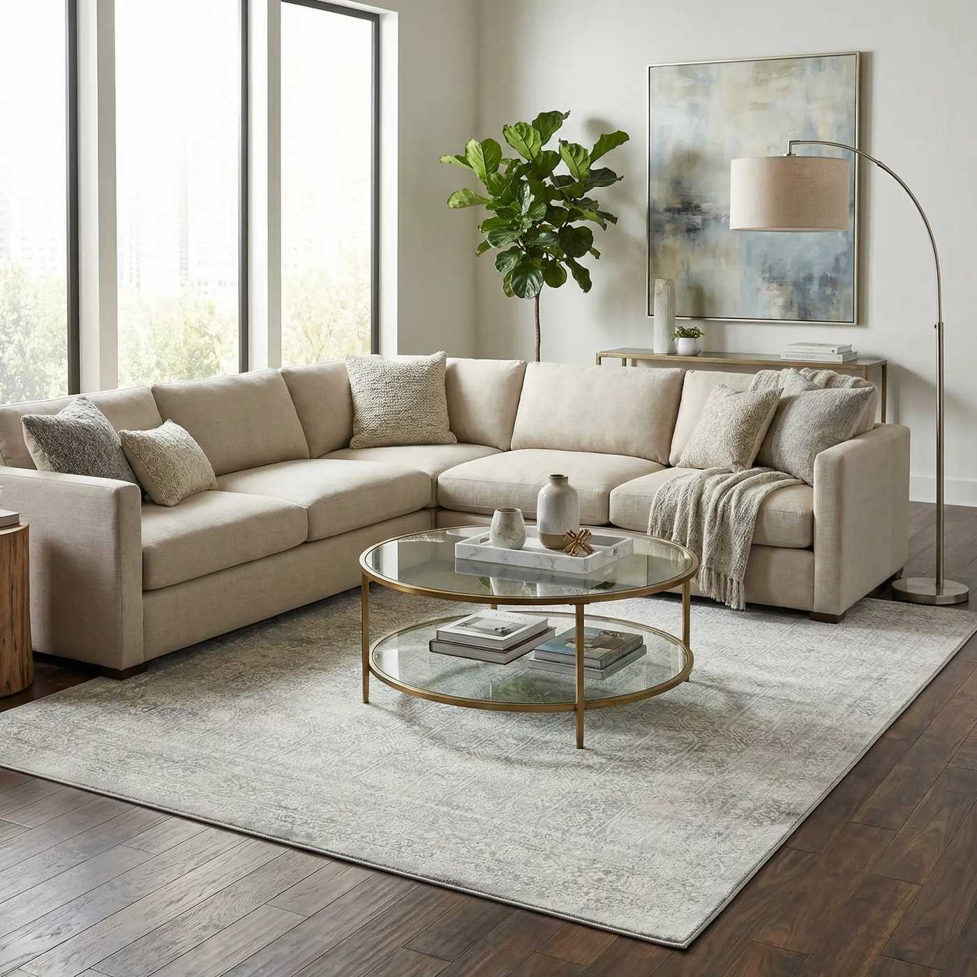 Michie Gray Area Rug by Boutique Rugs