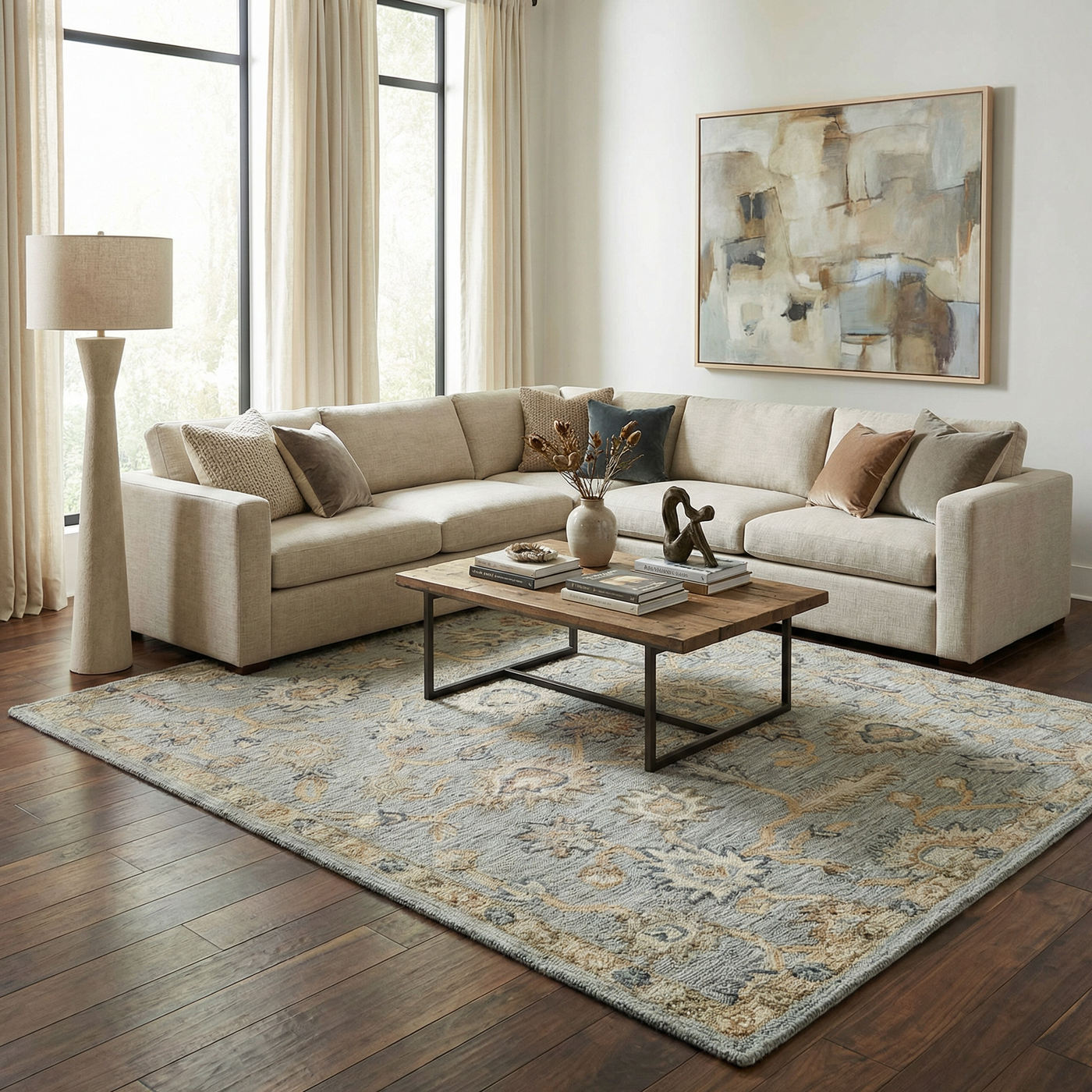 Cedric Oushak Area Rug by Boutique Rugs
