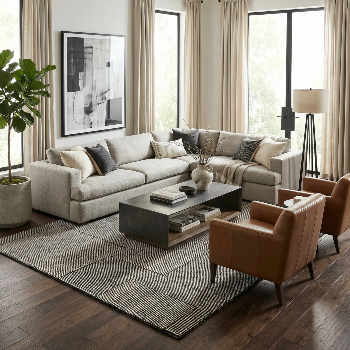 Stevington Wool Area Rug by Boutique Rugs