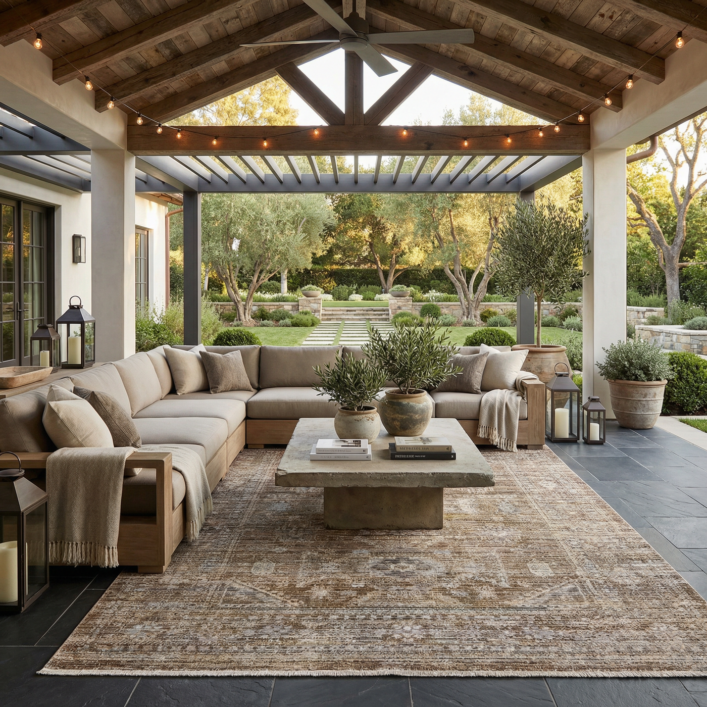 Yamir Washable Outdoor Rug - Clearance by Boutique Rugs