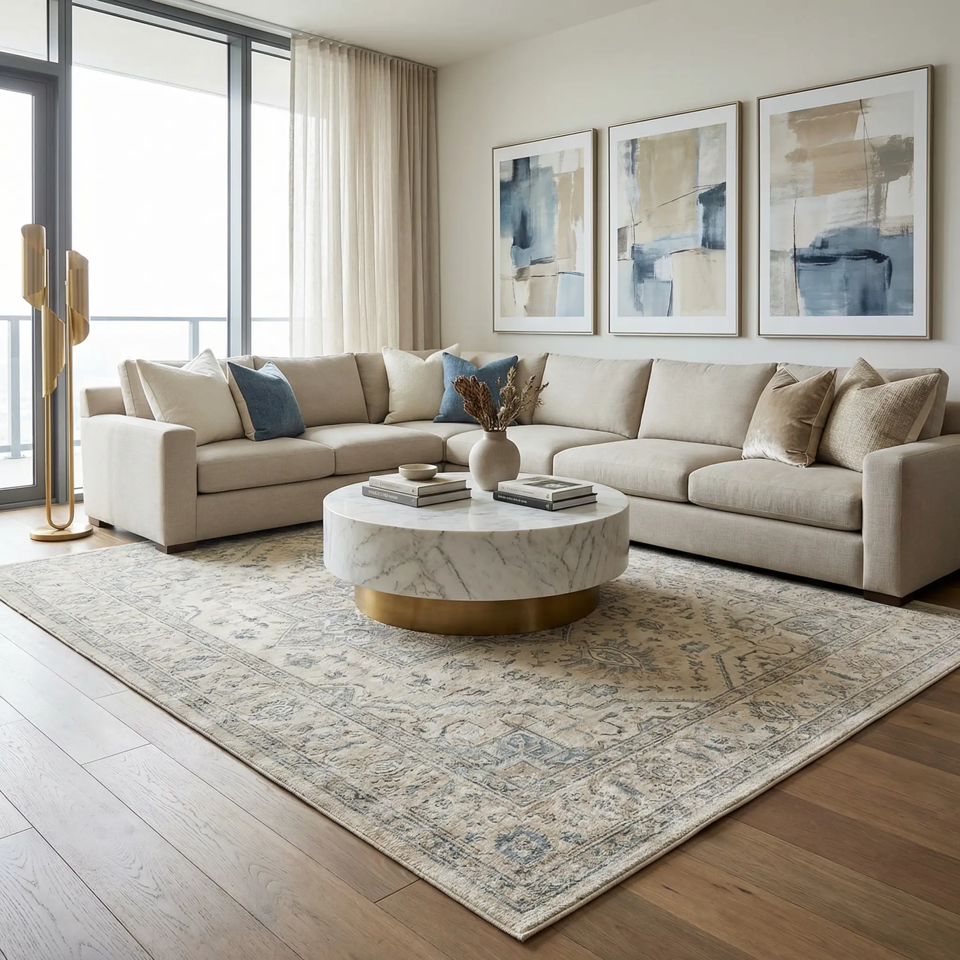 Yumna Thick Luxe Rug by Boutique Rugs