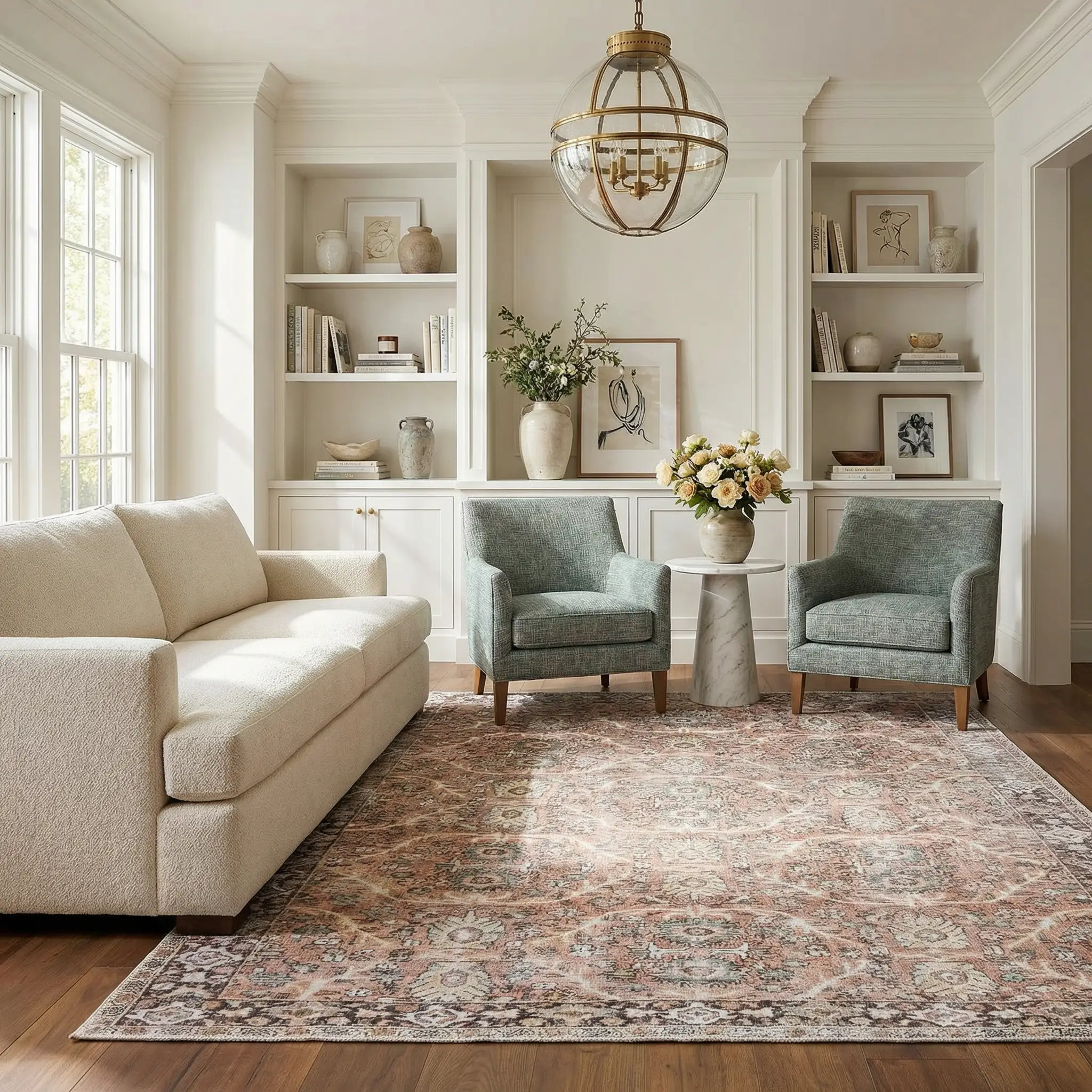 Bian Washable Area Rug - Clearance by Boutique Rugs