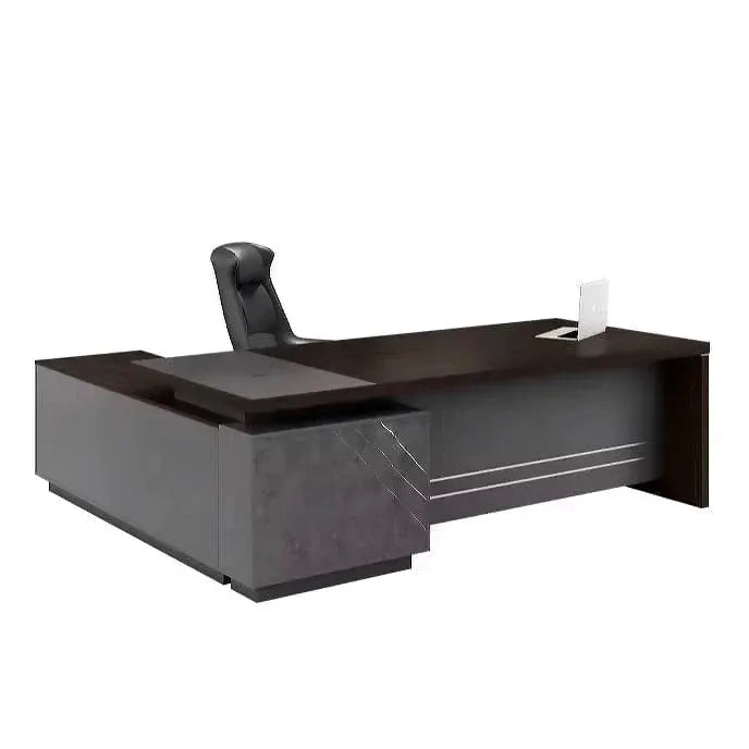 Anton · 8′ Executive L-Shaped Desk by Arc Grove