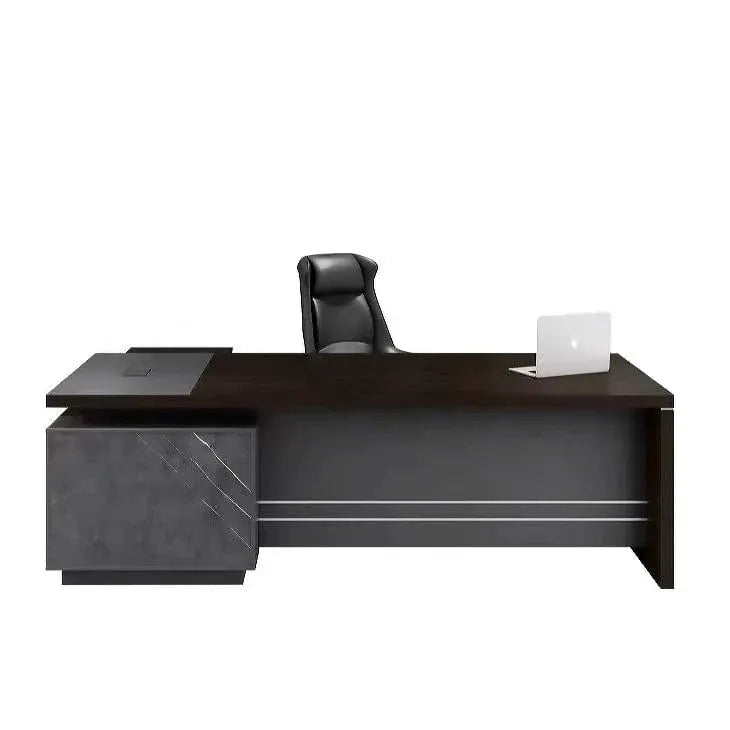 Anton · 8′ Executive L-Shaped Desk by Arc Grove