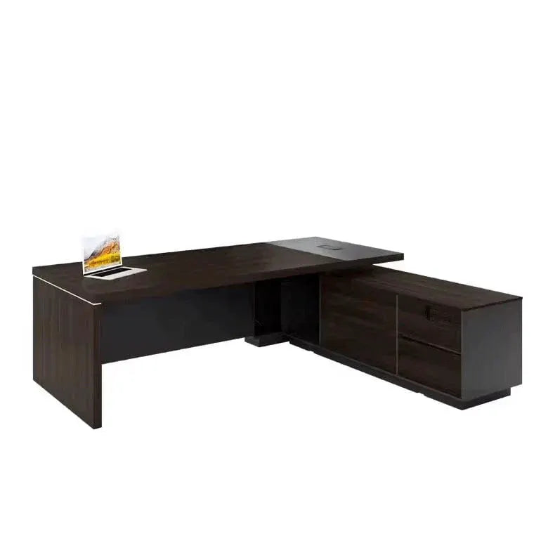 Anton · 8′ Executive L-Shaped Desk by Arc Grove