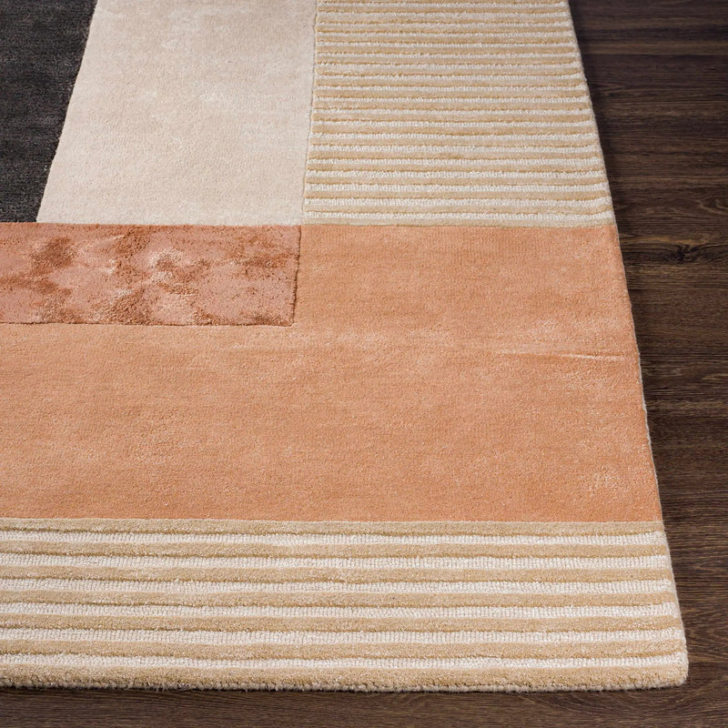 Pofadder Viscose&Wool Patchwork Rug by Boutique Rugs