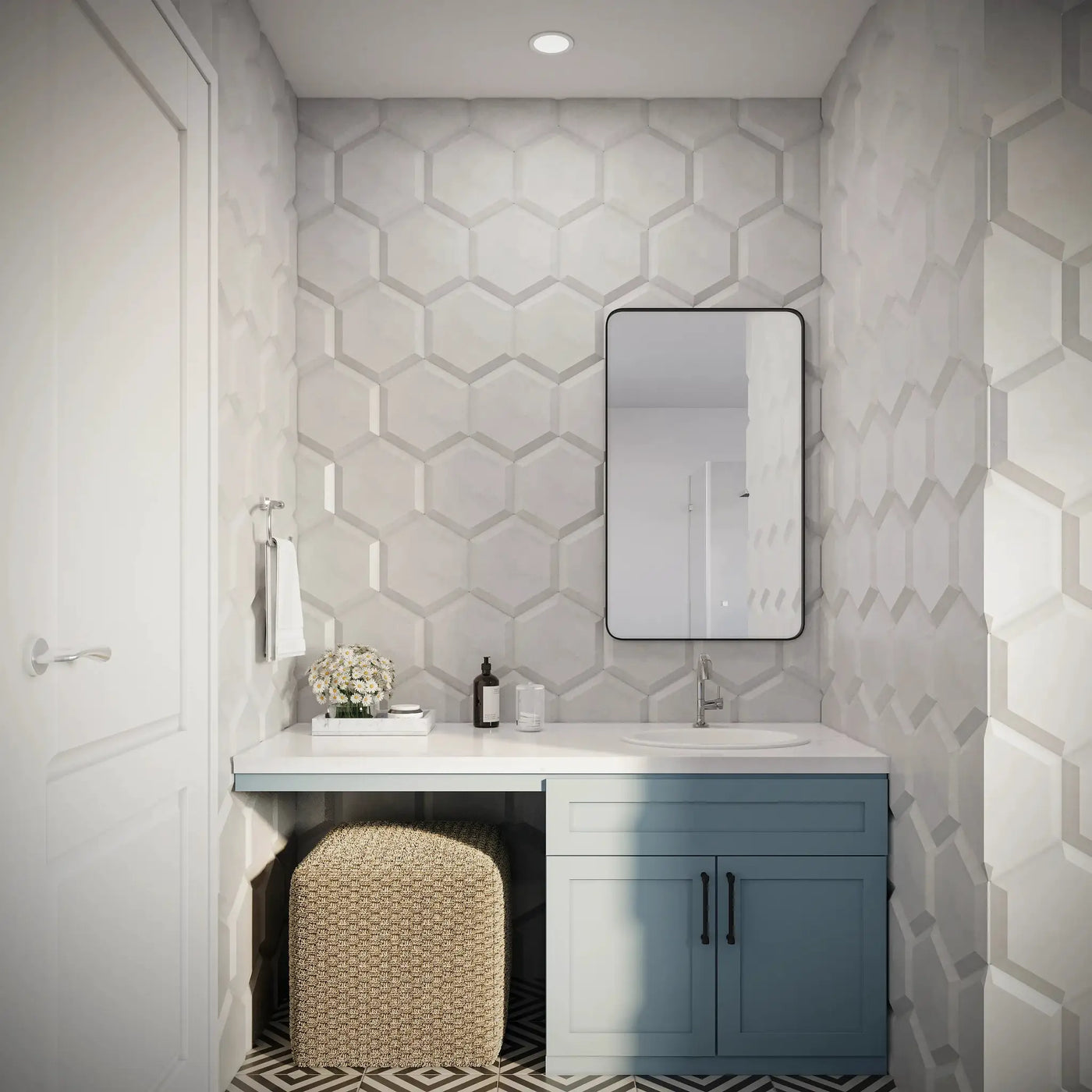 POLARIS Concrete Wall Tile by ModaConcrete - Direct source for architectural and precast concrete