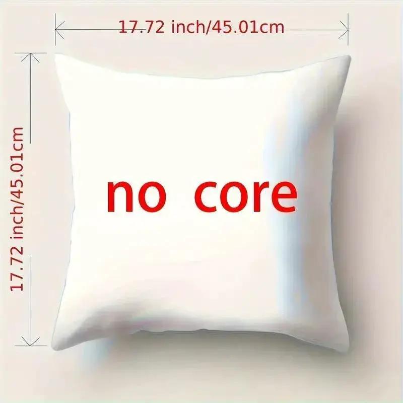 Polyester Christmas Pillow Covers 17.72x17.72-Inch with Zipper Closure by House Of Avana