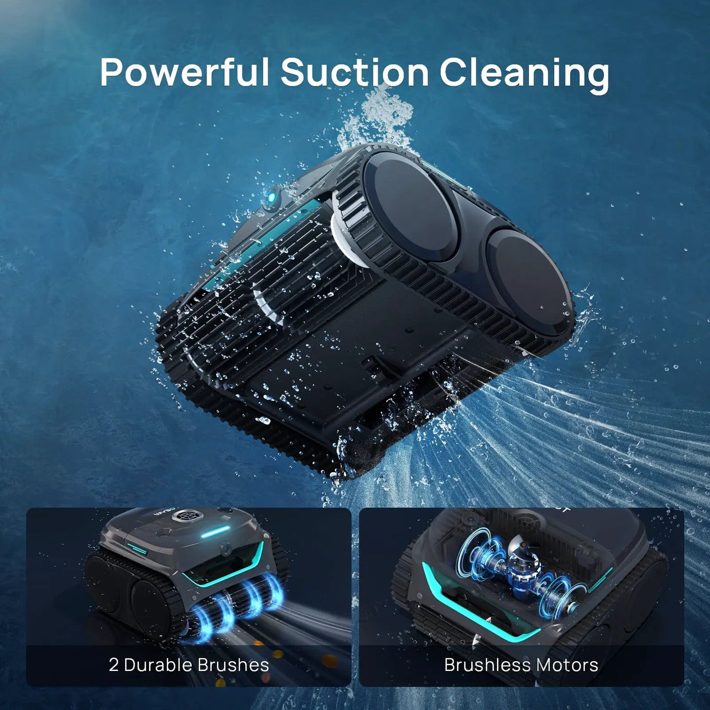(2026 New) WYBOT C2 Vision Cordless Robotic Pool Cleaner by WYBOT