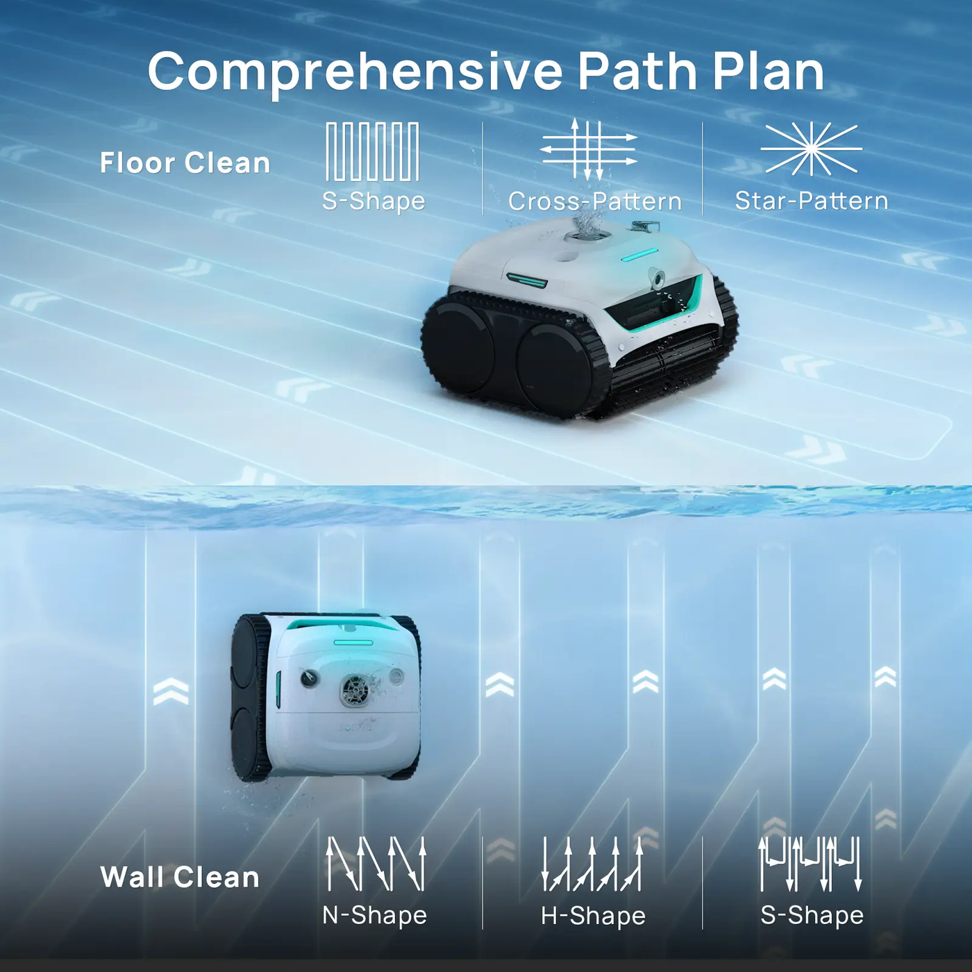 (2026 New) WYBOT C2 Vision Cordless Robotic Pool Cleaner by WYBOT