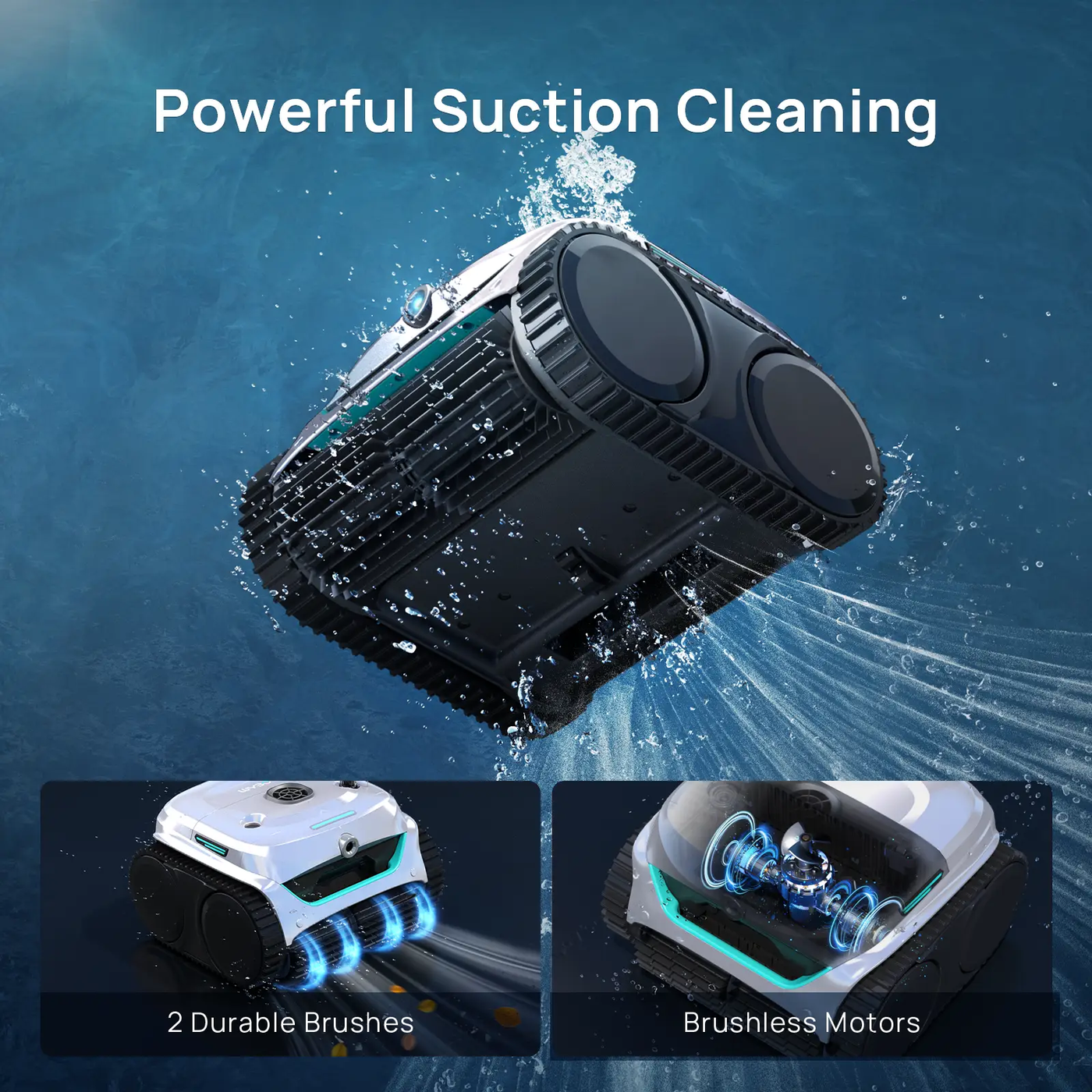 (2026 New) WYBOT C2 Vision Cordless Robotic Pool Cleaner by WYBOT