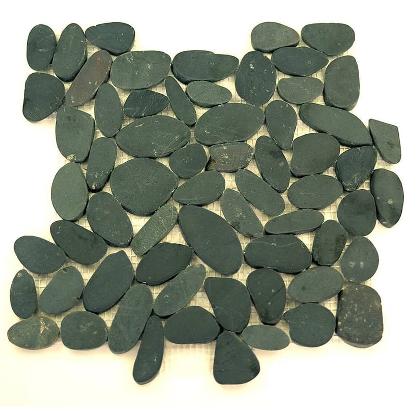 Poppy Seed Natural Pebble Mosaics 12x12 Pebble Natural 12x12 Mosaics