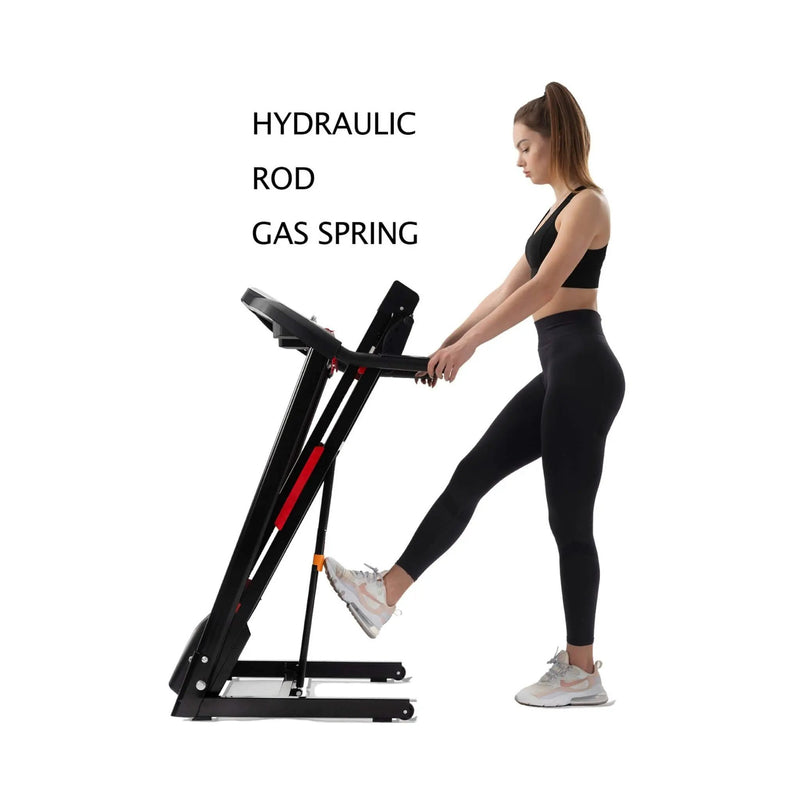 Rovix Portable 3.5HP Space Saving Folding Treadmill W/ Incline & 12 Preset Programs (SAK29735) by SAKSBY WHOLESALE