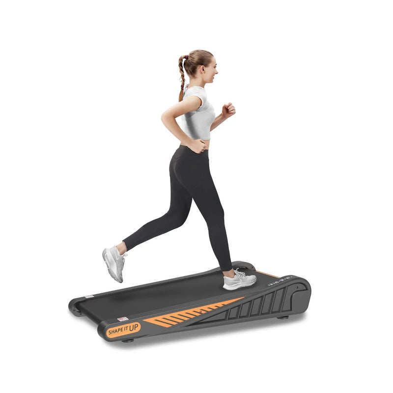 Rovix Portable Compact 2HP Under Desk Treadmill With Safety Key And Wheels for Home And Office Workouts (SAK72810) by SAKSBY WHOLESALE