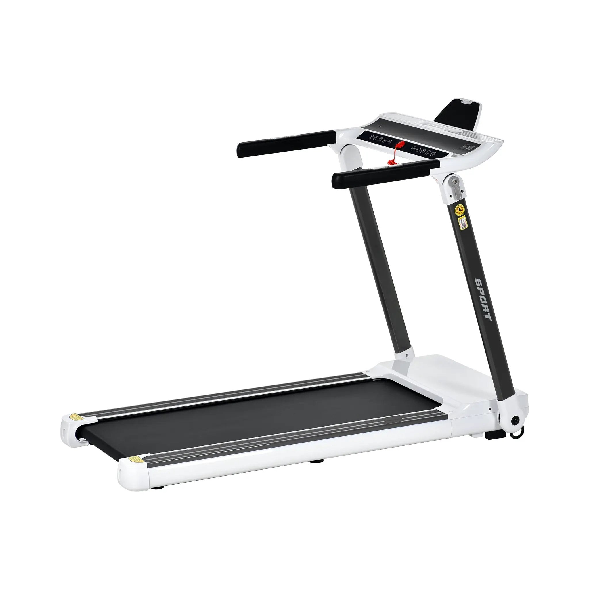 Rovix Portable Compact Home Cardio Fitness Treadmill With 3.5HP Electric Motor & Bluetooth Speakers (SAK32416) by SAKSBY WHOLESALE