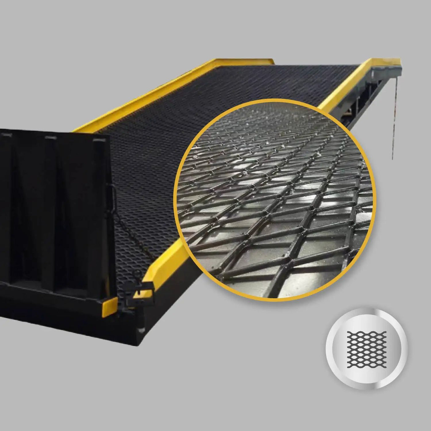 18,000 lb. Capacity Portable Loading Dock Ramps Yard Ramp by Chery Industrial