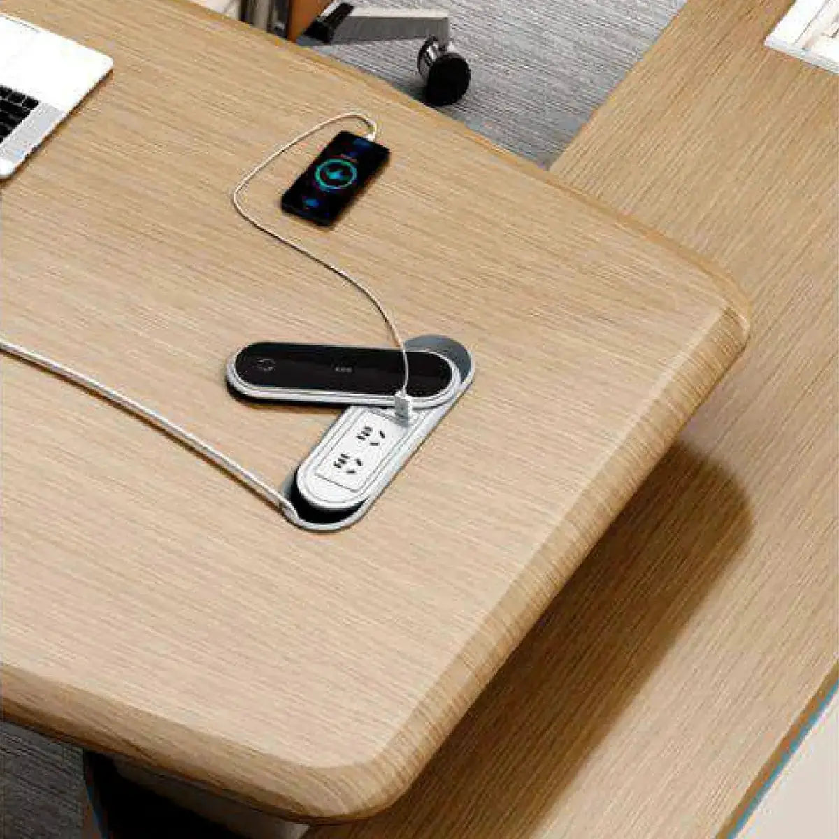 Ellis · Modern Executive L-Shaped Desk by Arc Grove