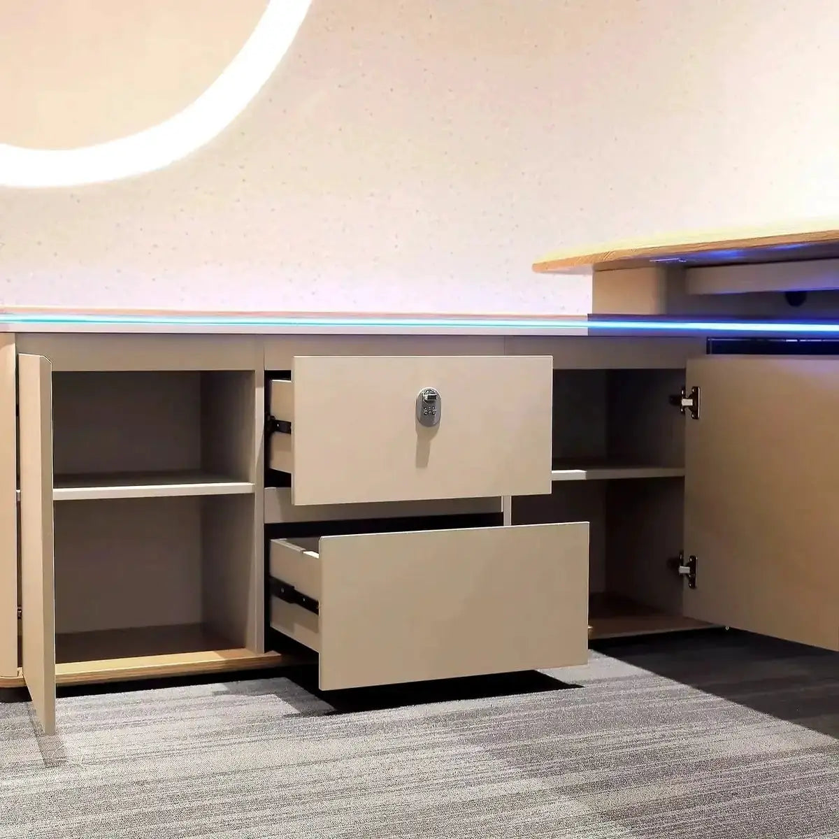 Ellis · Modern Executive L-Shaped Desk by Arc Grove